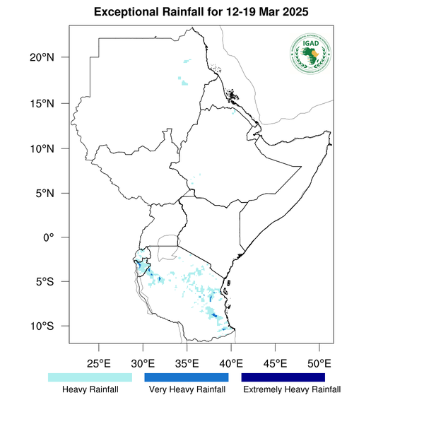 Heavy rainfall