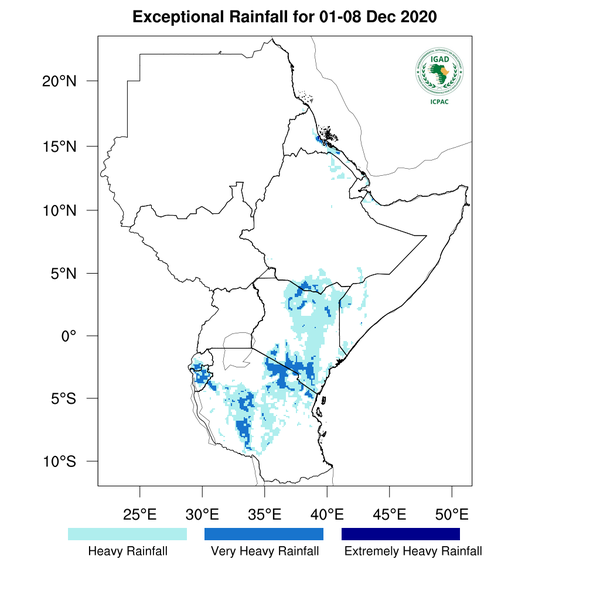 Heavy rainfall