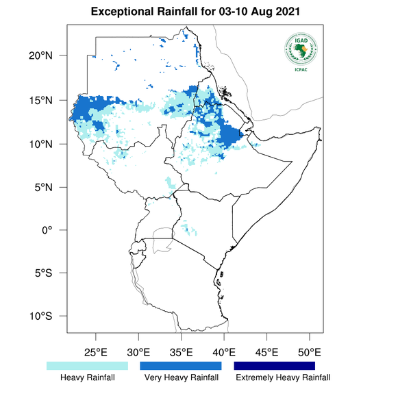 Heavy rainfall