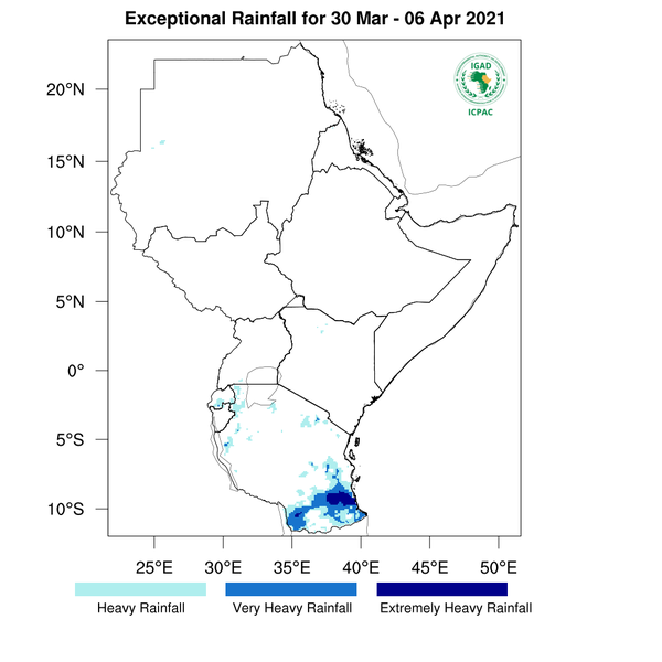 Heavy rainfall
