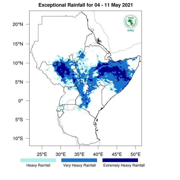 Heavy rainfall