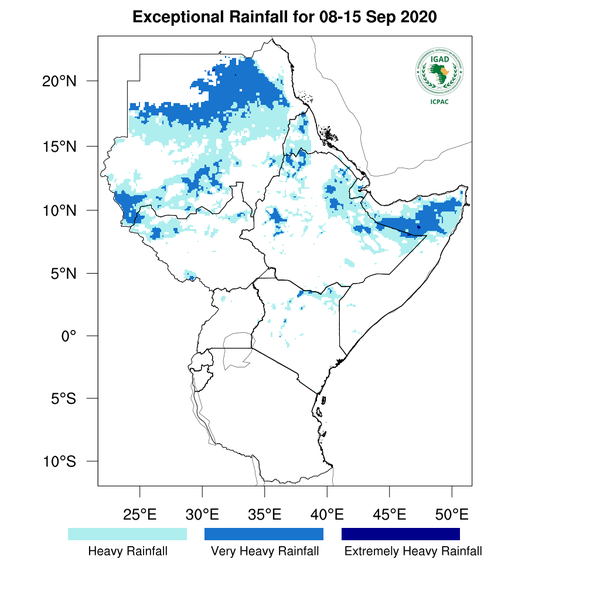 Heavy rainfall