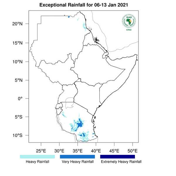 Heavy rainfall