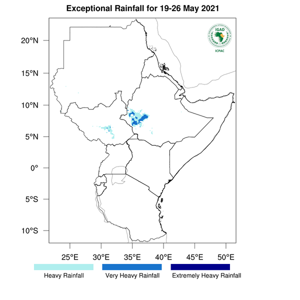 Heavy rainfall