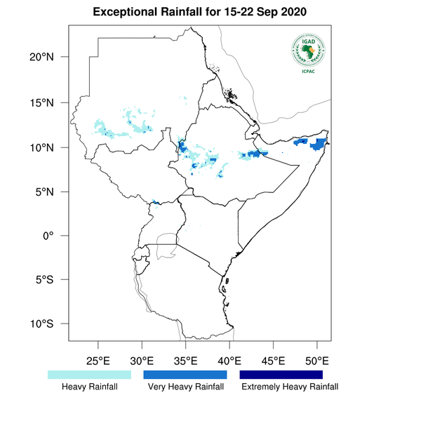 Heavy rainfall