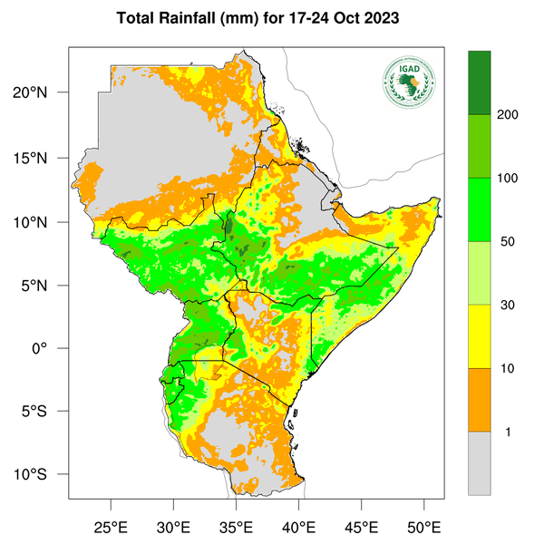 Rainfall forecast