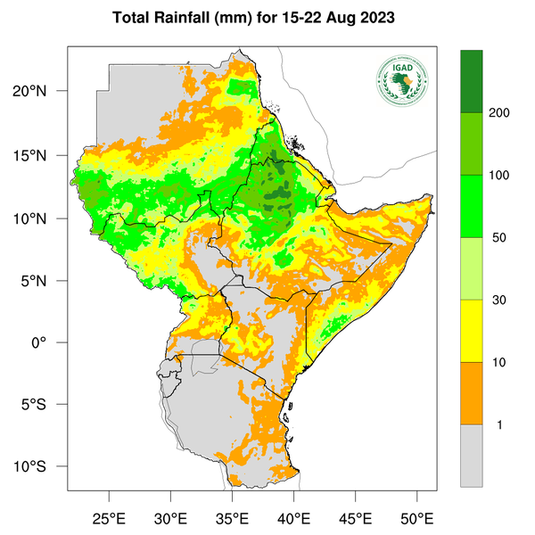 Rainfall forecast