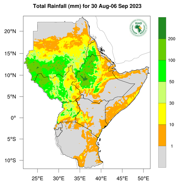 Rainfall forecast