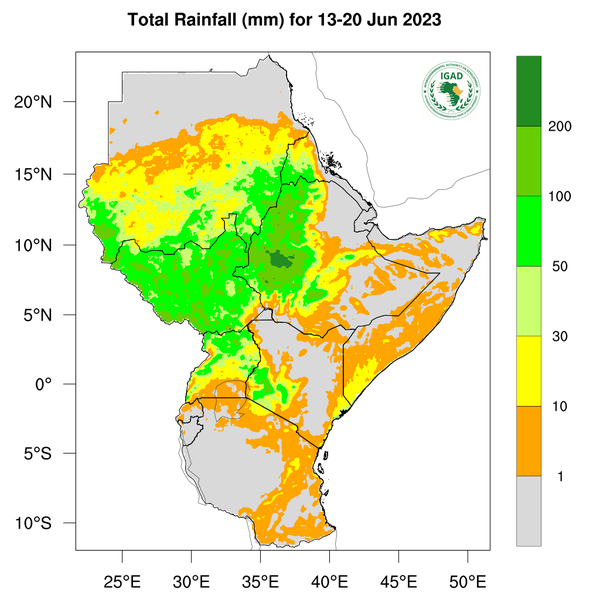 Rainfall forecast