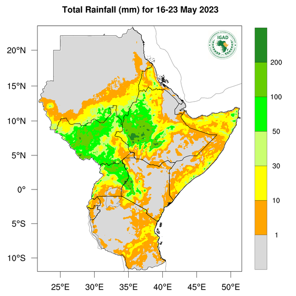 Rainfall forecast