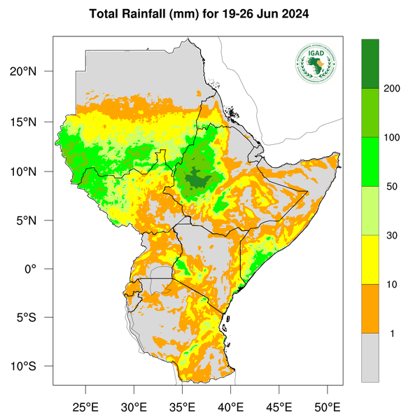 Rainfall forecast