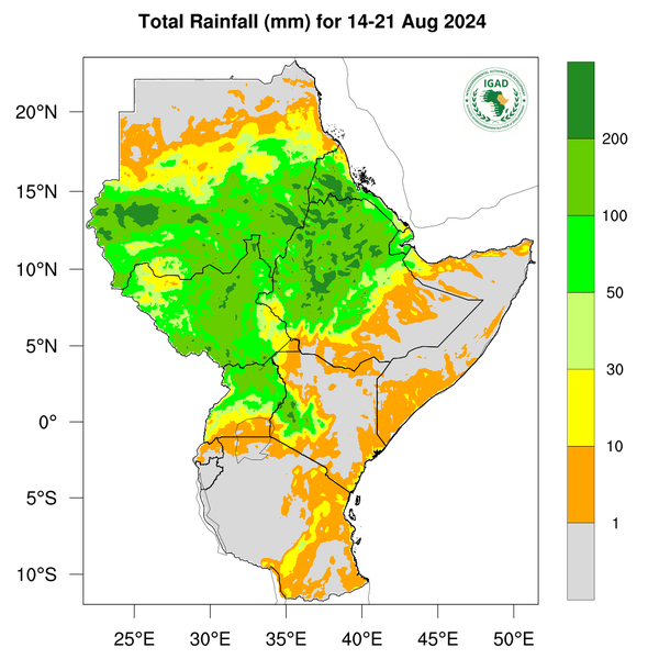 Rainfall forecast
