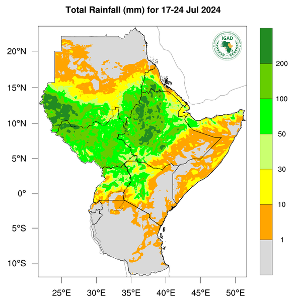 Rainfall forecast