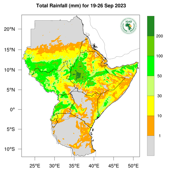 Rainfall forecast