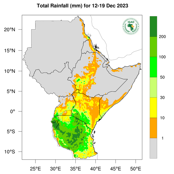 Rainfall forecast
