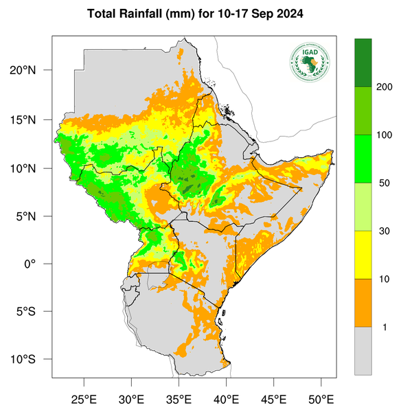 Rainfall forecast