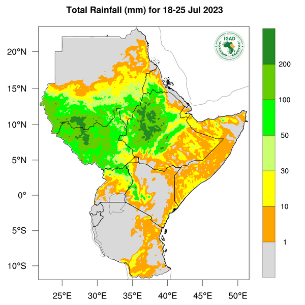 Rainfall forecast