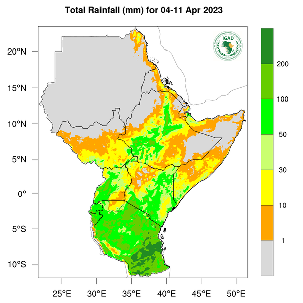 Rainfall forecast