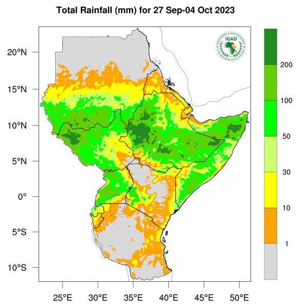 Rainfall forecast