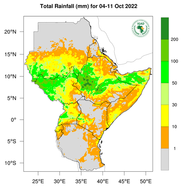 Rainfall forecast