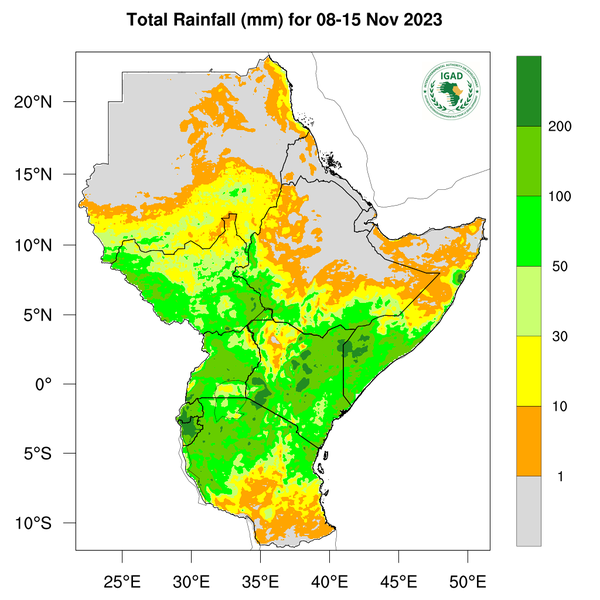 Rainfall forecast