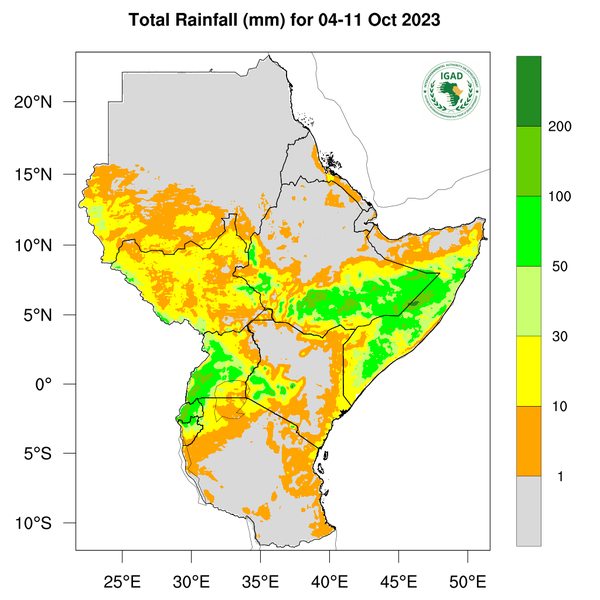 Rainfall forecast