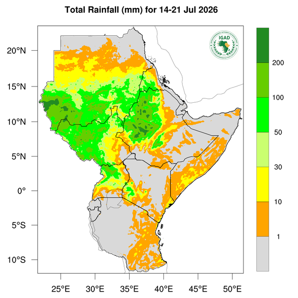 Rainfall forecast