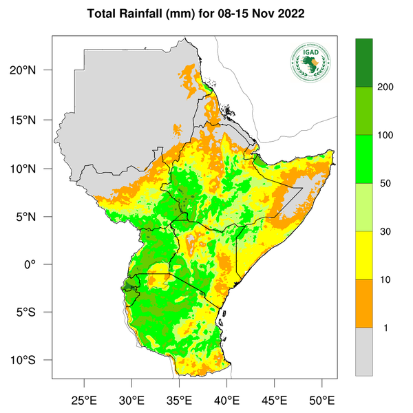 Rainfall forecast