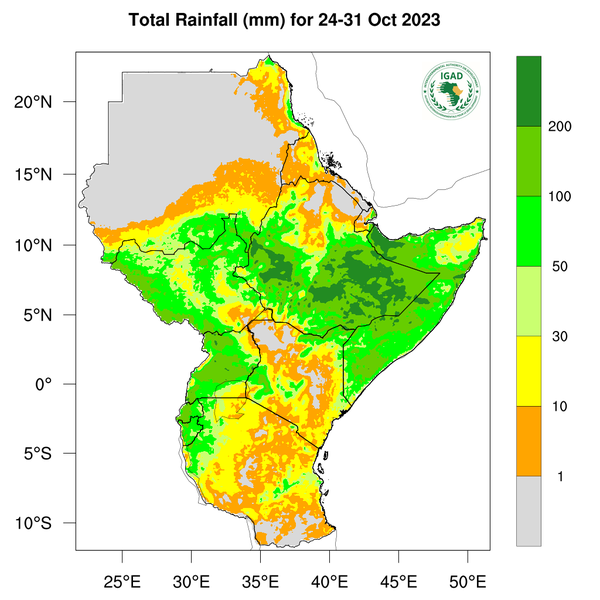 Rainfall forecast