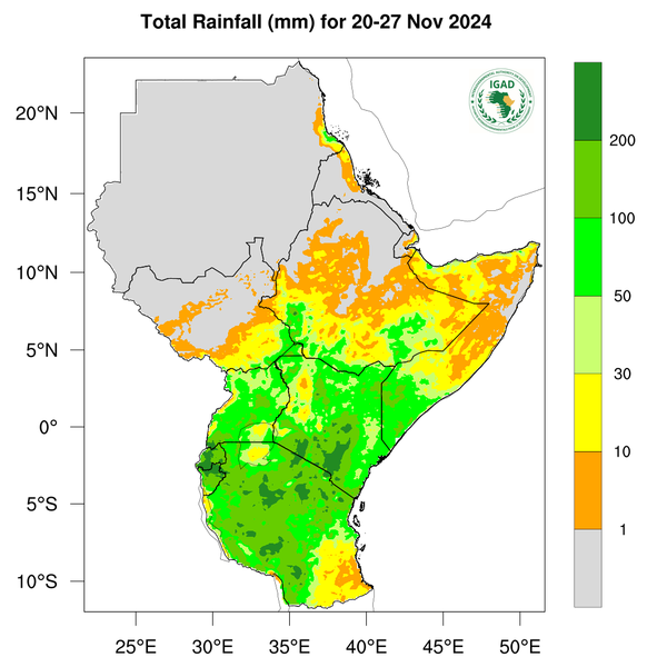 Rainfall forecast