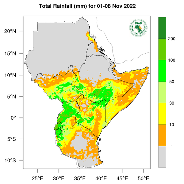 Rainfall forecast