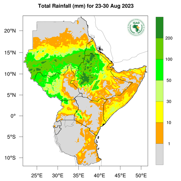 Rainfall forecast