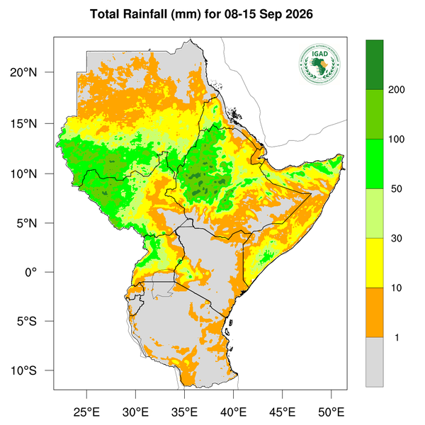 Rainfall forecast