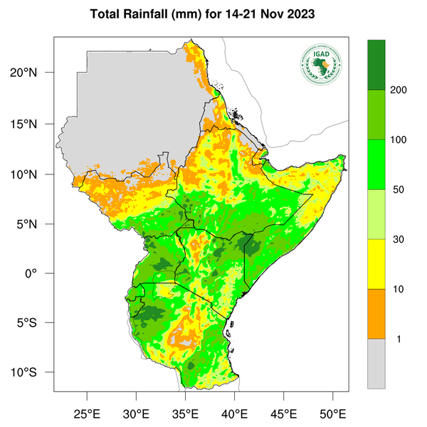 Rainfall forecast