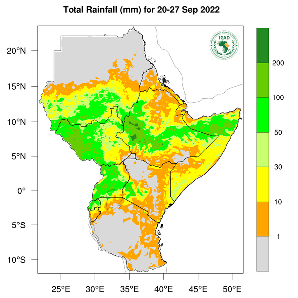 Rainfall forecast