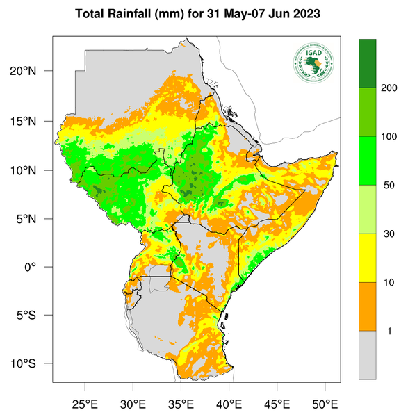 Rainfall forecast