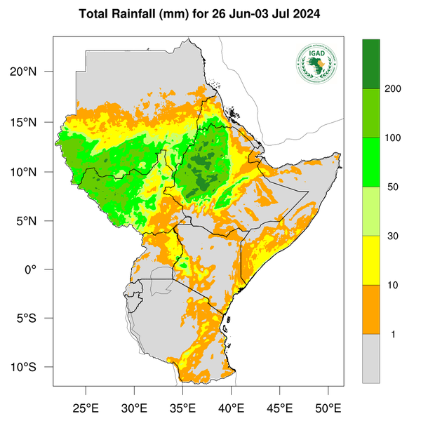 Rainfall forecast
