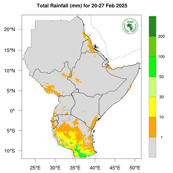 Rainfall forecast