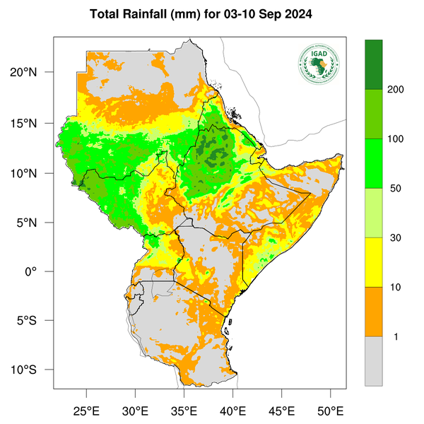 Rainfall forecast