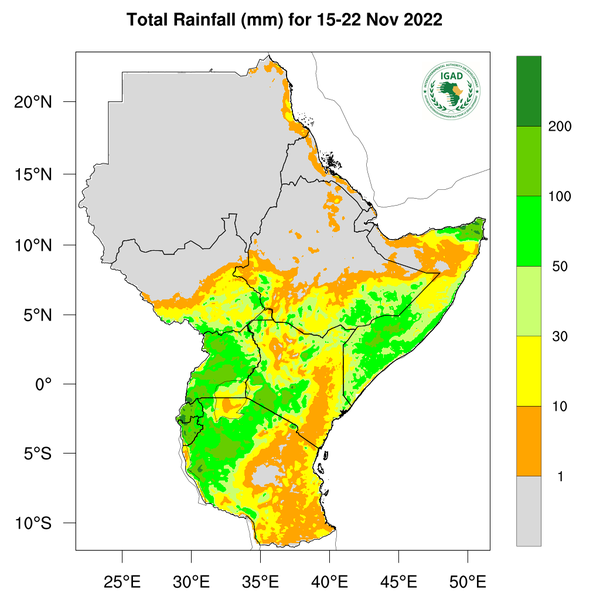 Rainfall forecast