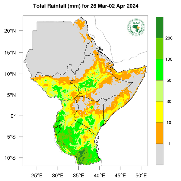 Rainfall forecast