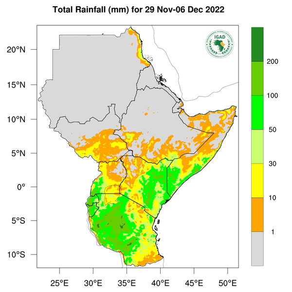 Rainfall forecast