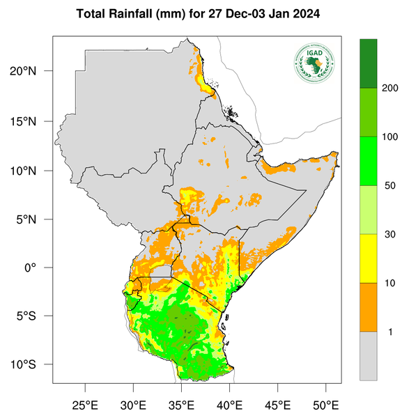 Rainfall forecast