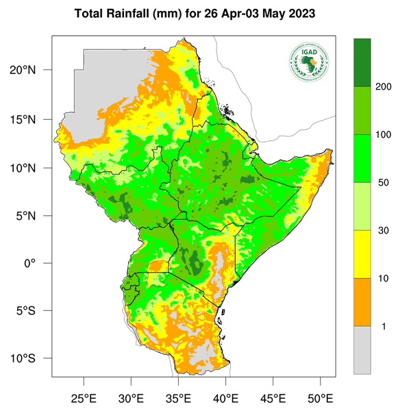 Rainfall forecast
