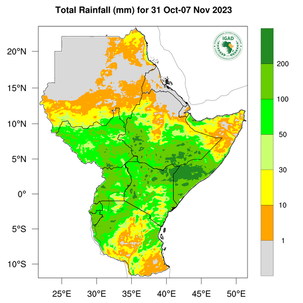 Rainfall forecast
