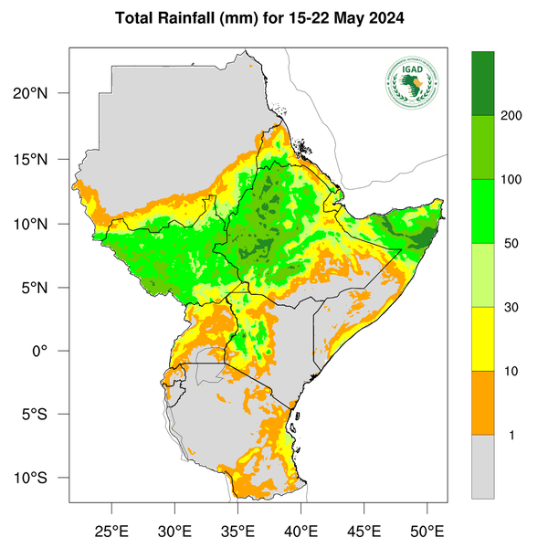 Rainfall forecast