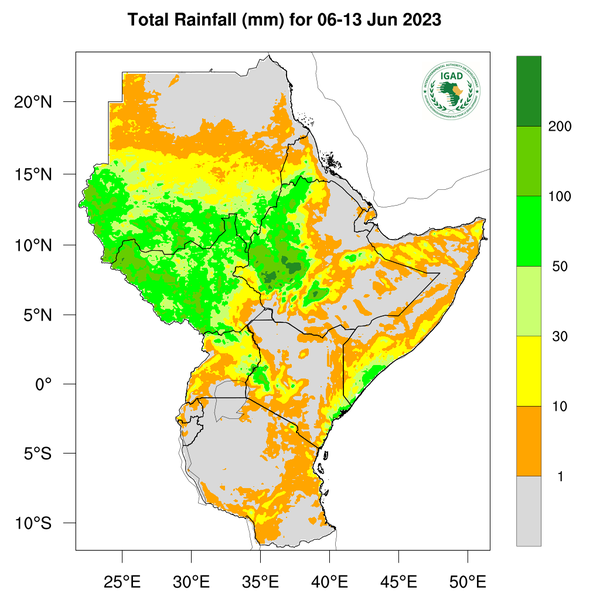 Rainfall forecast
