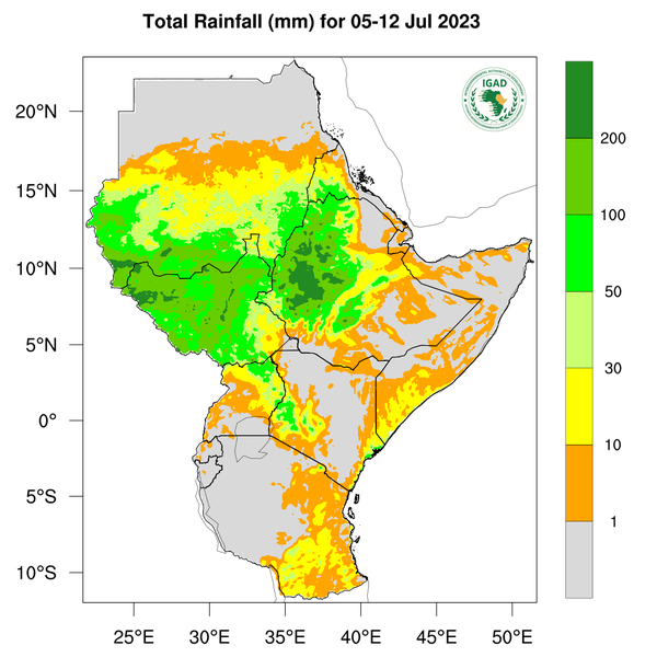 Rainfall forecast
