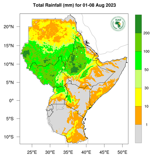 Rainfall forecast