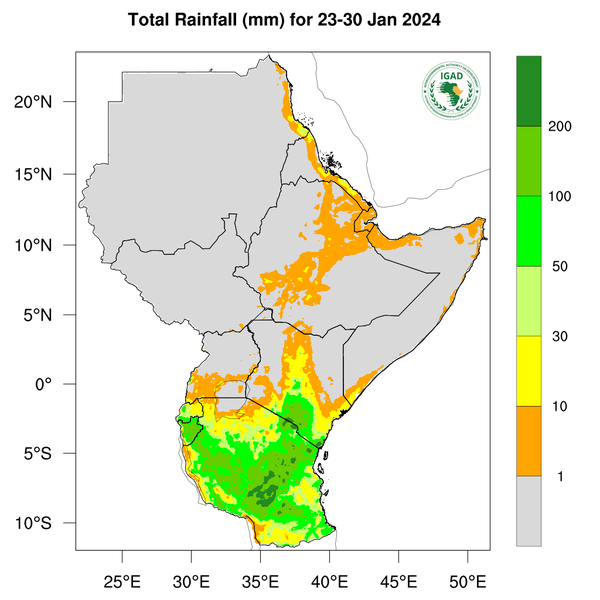 Rainfall forecast
